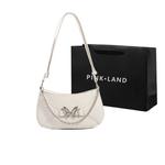 Pink·Land Женская сумка через плечо, Серебро - фото 2