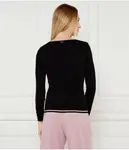 Свитер Slim fit Liu Jo Sport, черный - фото 3