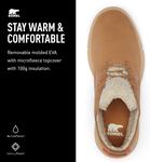 Женские ботинки Sorel Explorer Next Drift Wp, бежевый - фото 4