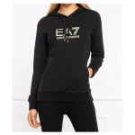 Толстовка обычного кроя Ea7, черный - фото