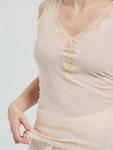 Топ из хлопка Lacey в цвете Rosie Beige Seamless Basic - фото 5