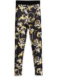 Versace Jeans Couture леггинсы с принтом Barocco, черный - фото