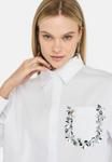 Блуза LIU JO WITH RHINESTONES, Off White/Off-White - фото 4
