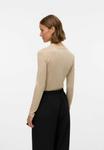 Топ Vero Moda VMHEIDA, Birch/Camel - фото 3