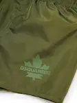 Плавки-шорты с логотипом DSQUARED2 KIDS, зеленый - фото 4