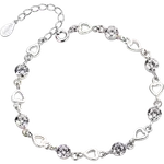 WINY Серебряный браслет 999 пробы для женщин Silver - фото 2