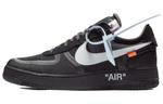 Кроссовки Nike Air Force 1 Low Off-White Black White - фото