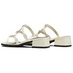 Скелетон Слайд Тапочки Женские BASTO, коричневый - фото 5