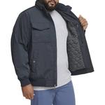 Бомбер с двумя карманами Big & Tall Dockers Polytwill, черный - фото 4