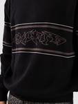Вязаный свитер ICHPIG Razor Knitted Crew Strickpullover, black - фото 4