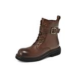 Ботинки Martin Boot женские Boerdiqi, коричневый - фото 4