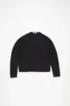 Джемпер с круглым вырезом из кашемира Acne Studios, Black - фото 5