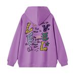 Толстовка унисекс LEVEL, Лаванда - фото 10