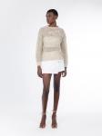 Influencer Свитер в бежевом цвете - фото