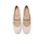 Туфли Мэри Джейн женские Belle, бежевый - фото 3