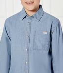 Рубашка Relaxed fit Calvin Klein Jeans, синий - фото 4