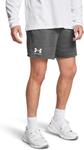 Шорты Under Armour Rival Terry 6-inch, (025) Castlerock/Onyx White - фото
