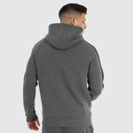 SMILODOX Мужская толстовка с капюшоном на молнии Miran Anthracite Melange - фото 2