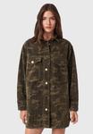 Платье AllSaints FAYE FLOCKED, Green/Khaki - фото