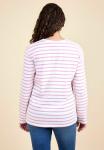 Топ JoJo Maman Bébé STRIPE MATERNITY, Pink/Light Pink - фото 4
