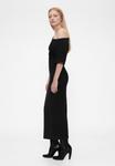 Платье GAP GAPSTUDIO JERSEY OFF-SHOULDER MIDI DRESS, Black - фото 2