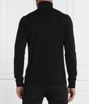 Водолазка шерстяная Lacoste Regular Fit, черный - фото 4