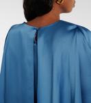 Атласное платье с накидкой Izel Simkhai, Celestial - фото 6