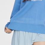 Колледж Стиль Серия Трикотаж Унисекс Небесно-голубой MLB - фото 7