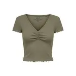 Футболка Only Betty, зеленый - фото