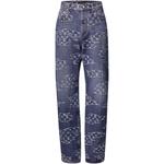 Джинсовые монограммные штаны для скейтбординга LOUIS VUITTON, синий - фото 3