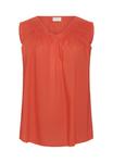 Топ Kaffe Curve Top, Grenadine/Orange - фото 5