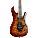 Электрогитара Ibanez серии S S670QM, окраска Dragon Eye Burst - фото 5