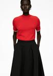 Юбка ARKET A-line skirt, Black - фото 4