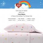 Комплект постельного белья Full Care Bears, 4 предмета, Super Soft Cozy Microfiber Franco - фото 2