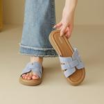 AGSDON Сланцы женские синие, цвет Blue - фото 3