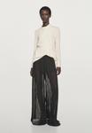 Брюки Massimo Dutti PLEATED, Black - фото 2