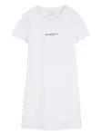 Платье с логотипом Givenchy Kids, белый - фото