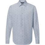 LOUIS VUITTON Мужская синяя рубашка - фото