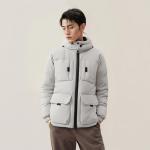 Куртка с капюшоном Brandon 3Q Moose Knuckles, серый - фото 5