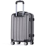 Vertical Studio "Udevalla" Чемодан для ручной клади 20" темно-серый - фото 2