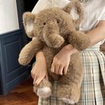 Мягкая плюшевая игрушка слон высота 45см MENGMENGBUNNY - фото 5