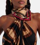 Шелковый кашемировый шарф Labirinto Pucci, Multicolor - фото 2