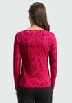 Топ TOM TAILOR MIT MUSTER, Pink Sparkle Design/Pink - фото 3