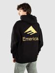 Худи Emerica Lockup Hoodie, black - фото