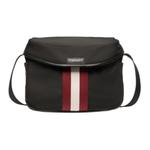 Кроссбоди BALLY мужская черная из ткани - фото