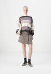 Джемпер ONLY ONLATIA STRIPE, Dark Grey Melange/Ephemera/Violet Ice/Whitecap Gray/Dark Grey - фото 2