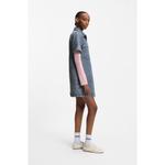 Платье А-силуэта из эластичного денима HUGO, синий - фото 3