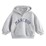 Детский свитшот MARC&JANIE, светло-серый меланж - фото