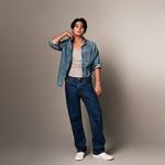 Джинсы мужские U21 Denim Blue Calvin Klein, темно-синий - фото 3