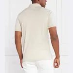 Рубашка-Поло узкого кроя Calvin Klein, бежевый - фото 3